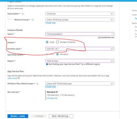 WebApp2 must be able to access the resources located on an <b>Azure</b> virtual network. . You plan to deploy an azure web app that will have the following settings